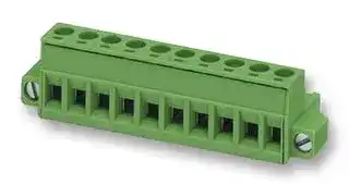 1777989: Pluggable Terminal Block, 5.08 mm, 2 Ways, 24 AWG, 12 AWG, 2.5 mm², Screw