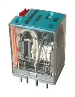 DX3-2013-23-1024-WTL: Power Relay, 3PDT, 24 VDC, 7 A, DX3 Series, Socket
