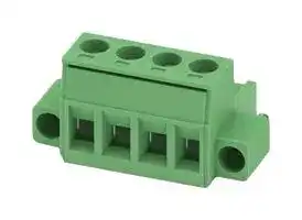 1778001: Pluggable Terminal Block, 5.08 mm, 4 Ways, 24 AWG, 12 AWG, 2.5 mm², Screw