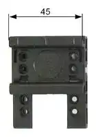 8US1998-7CB45: Support Rail, Device Adapter and Holder