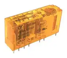 HFA6/24-4H2DTGF: Safety Relay, w/Gold Plated Contacts, 24 VDC, 4PST-NO, DPST-NC, HFA6 Series, Through Hole, 6 A