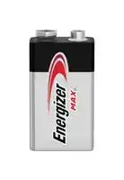7638900426533: Battery, 9 V, PP3, Alkaline, Miniature Snap Contact, 2