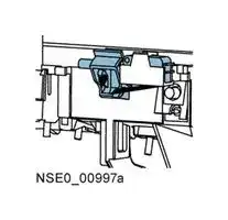 3WL9111-0AJ02-0AA0: Electrical ON Pushbutton, 3WL Series Air Circuit Breaker, with Sealing Cap