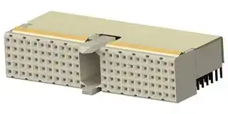 5352068-9: Connector, R/A, Z-PACK Series, 110 Contacts, 2 mm, Receptacle, Through Hole, 5 Rows