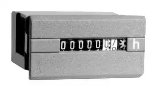 711-0114: Panel Mount Timer, 24 VAC, 0 s, 99999.99 h, 2.1 mm, 36.8 mm