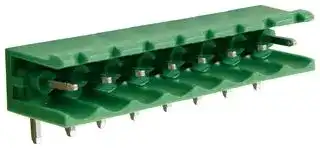 CTBP9350/8AO: Terminal Block, Open Ended, Header, 5 mm, 8 Ways, Through Hole Right Angle