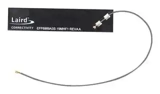 EFF6989A3S-19MHF1: Antenna, Adhesive, Linear Vertical, PCB, 698 MHz - 6 GHz, 4.5 dBi, 50 ohm, 5W