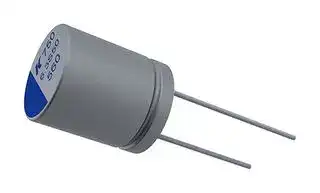 A750EM477M1AAAE012: Polymer Aluminium Electrolytic Capacitor, 470 µF, 10 V, 0.012 ohm, 2000 hours @ 105°C, ± 20%