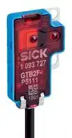 GTB2F-E1111: Photo Sensor, 18 mm, NPN, Background Suppression, Proximity, 10 to 30 VDC, Cable, G2 Series