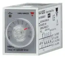 HAA14QM24.: ANALOGUE TIMER, 0.1S-100H, 4PDT, PLUG-IN