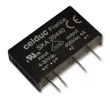 SKA10440: Solid State Relay, 4 A, 460 V, PCB, Through Hole, Zero Crossing