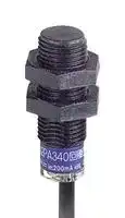 XS4P12PC410: Inductive Proximity Sensor, Cylindrical, OsiSense XS, M12, 4 mm, PNP-NO/NC, 12 to 24 Vdc, Pre-wired