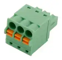 1851054: Pluggable Terminal Block, 3.81 mm, 3 Ways, 26 AWG, 16 AWG, 1.5 mm², Push In