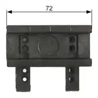 8US1998-7CB72: Support Rail, Device Adapter and Holder