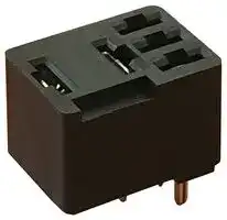DZ82AB-5-PCB: Relay Socket, Through Hole, PC Pin, 5 Pins, DZ Series
