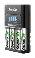 7638900307214: Battery Charger, Plug-In, 4x AA/4x AAA, NiMH, 240VAC, UK, CH1HR3 Series