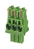 1044738: Pluggable Terminal Block, 7.62 mm, 3 Ways, 16 mm², Screw