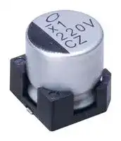 UCZ1V470MCL6GS: SMD Aluminium Electrolytic Capacitor, Radial Can - SMD, 47 µF, 35 V, 0.45 ohm, 2000 hours @ 85°C