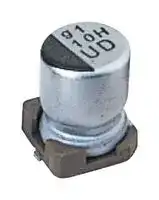 UUD1H220MCL1GS: SMD Aluminium Electrolytic Capacitor, Radial Can - SMD, 22 µF, 50 V, 2000 hours @ 105°C, Polar