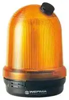 82837068: Beacon, Xenon, Yellow, Flashing, 230 VAC, 140 mA, 98 mm x 137 mm, IP65