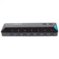 83-16642: 7 Port USB 3.0 Hub with 2 Charging Ports