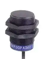XS4P30AB110: Inductive Proximity Sensor, Cylindrical, OsiSense XS, M30, 15 mm, SPST-NO, 24 to 48 Vdc, Pre-wired