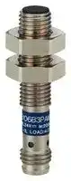 XS508B1NAM8: Inductive Proximity Sensor, Cylindrical, OsiSense XS, M8, 2.5 mm, NPN, 12 to 24V, Connector