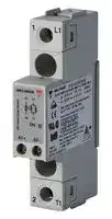RGS1A23A25KKE: Solid State Relay, SPST, 25 A, 240 VAC, DIN Rail, Screw, Zero Crossing