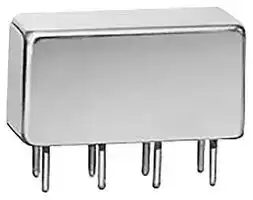 HFW4A1201K00: Signal Relay, 26.5 VDC, DPDT, 4 A, HFW Series, Through Hole, Non Latching