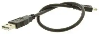 83-12261: CABLE ASSEMBLY, USB 2.0, 1FT, BLACK
