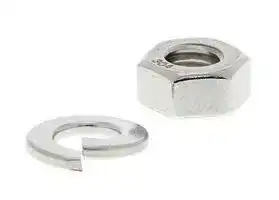 F03-03 SUS304: Lock Nut, Electrodes, SUS303 Material