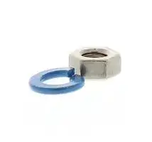 F03-03 SUS316: Lock Nut, Electrodes, SUS316 Material