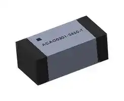 ACAG0301-2450-T: CERAMIC CHIP ANTENNA, 2.45GHZ, 50 OHM