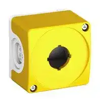 1SFA619821R1000: Enclosure, Plastic, Yellow/Grey, Compact Emergency Stop Switches