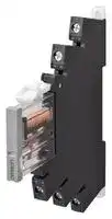 G2RV-SR700  DC24: Power Relay, SPDT, 24 VDC, 6 A, G2RV-SR Series, DIN Rail, Non Latching
