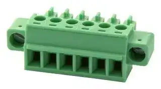 1827745: Pluggable Terminal Block, 3.81 mm, 6 Ways, 28 AWG, 16 AWG, 1.5 mm², Screw