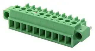 1827787: Pluggable Terminal Block, 3.81 mm, 10 Ways, 28 AWG, 16 AWG, 1.5 mm², Screw