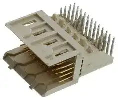 HM1L42LDP000H6PLF — Connector, FCI METRAL Series, 48 Contacts, 2 mm, Header, Press Fit, 4 Rows