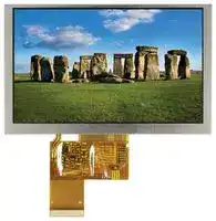 MCT050TC12W800480LML: TFT LCD, 5 ", 800 x 480 Pixels, WVGA, Landscape, RGB, 3.3V