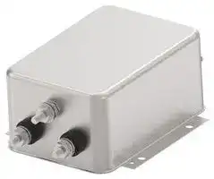 1-6609036-6: Power Line Filter, Industrial, 250 VAC, 40 A, Single Phase, 1 Stage, Flange Mount