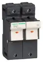 DF222V: Fuse Carrier, TeSys DF Series, Blown Fuse Indicator, 2P, 125 A, 690 VAC, 22 mm X 58 mm