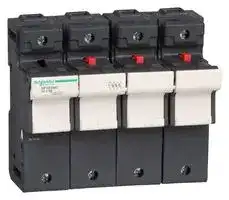 DF223NC: Fuse Carrier, TeSys DF Series, 3P+N, 125 A, 690 VAC, 22 mm X 58 mm