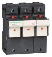 DF223VC: Fuse Carrier, TeSys DF Series, Blown Fuse Indicator, 3P, 125 A, 690 VAC, 22 mm X 58 mm