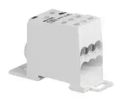 1SNA356204R1100: Panel Mount Barrier Terminal Block, 125 A, 600 V, 1 Pole, Screw, 2 AWG