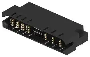 2391130-4: Connector, Right Angle, MULTI-BEAM Lite Series, 32 Contacts, Header, Through Hole Straight