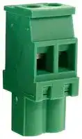 CTBP92VJ/2S: Pluggable Terminal Block, 5.08 mm, 2 Ways, 28 AWG, 14 AWG, 1.5 mm², Clamp