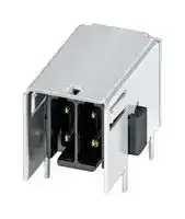 1145402: Terminal Block, Header, 2.54 mm, 4 Ways, 6 A, 160 V, Through Hole Right Angle