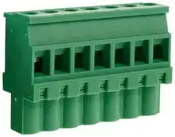CTBP92VJ/7S: Pluggable Terminal Block, 5.08 mm, 7 Ways, 28 AWG, 14 AWG, 1.5 mm², Clamp