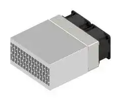 LA V 29 100 24: Fan / Force Cooled Heat Sink, 24 VDC, 0.043 K/W, 65 mm, 125 mm, 100 mm, 82 m³/h, 62 dBA