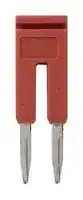 XW5S-P1.5-2RD: Short Bar, XW5S Series, 2 Pole, Red, XW5T & XW5G Series DIN Rail Terminal Blocks